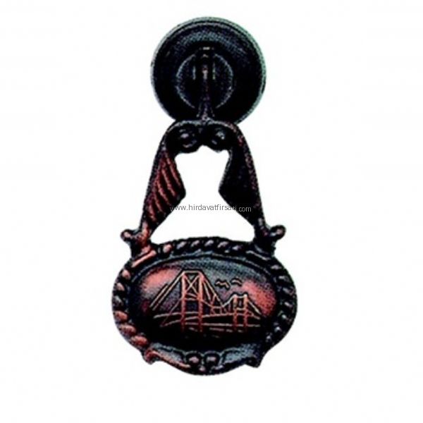 Özsan boğaziçi sallantılı antik bakır (eskitme) mobilya dolap düğmesi