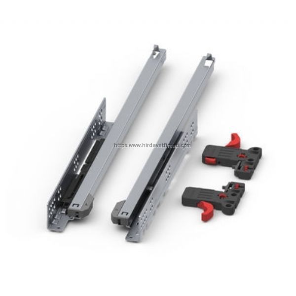 Samet smart tek (kısmı) açılım frenli tandem tipi çekmece rayı