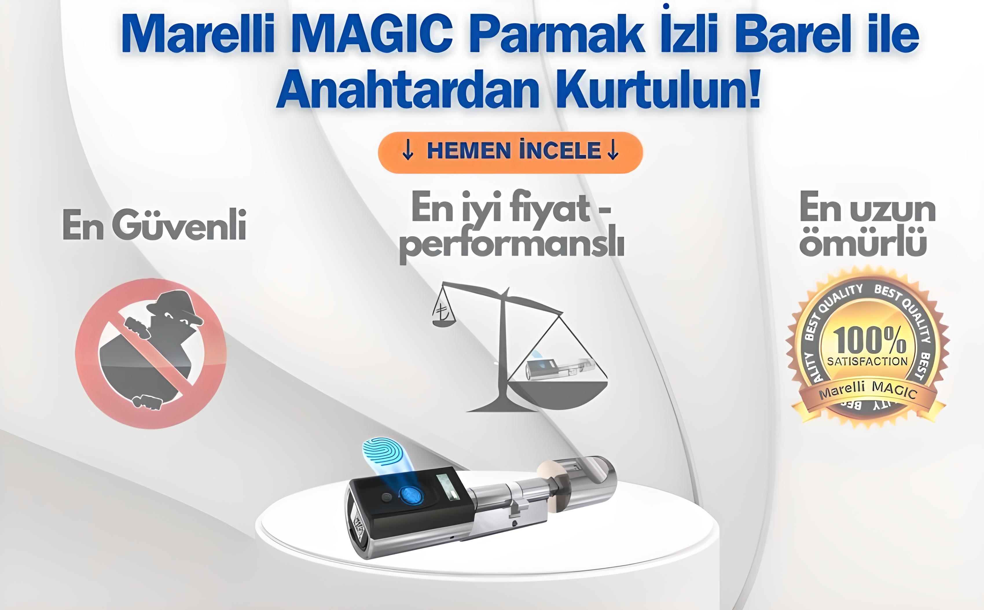 Marelli MAGIC parmak izli barel